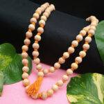 Certified Sandalwood Brown Original Chandan Mala 108 Beads