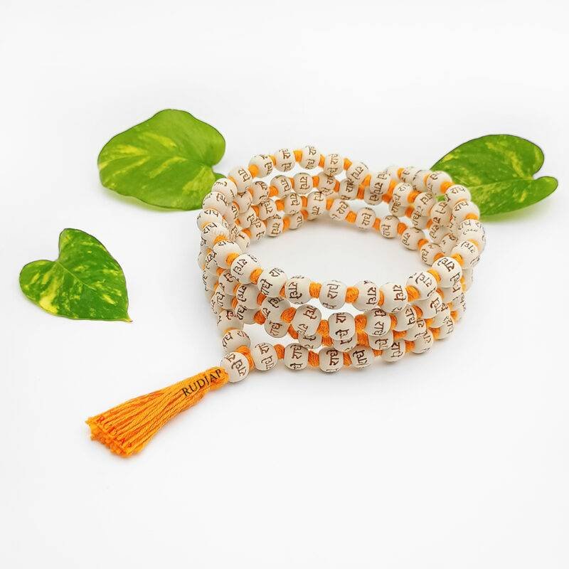 Original Tulsi Radha Naam Mala for Japa 108 beads