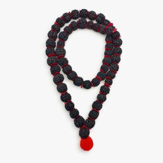 5 Mukhi Black Rudraksha Mala