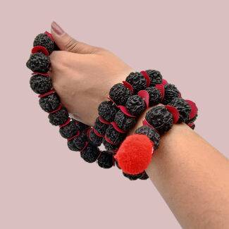 5 Mukhi Black Rudraksha Mala