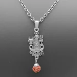 Silver Mahadev Locket Necklace