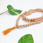 Certified Sandalwood Brown Original Chandan Mala 108 Beads