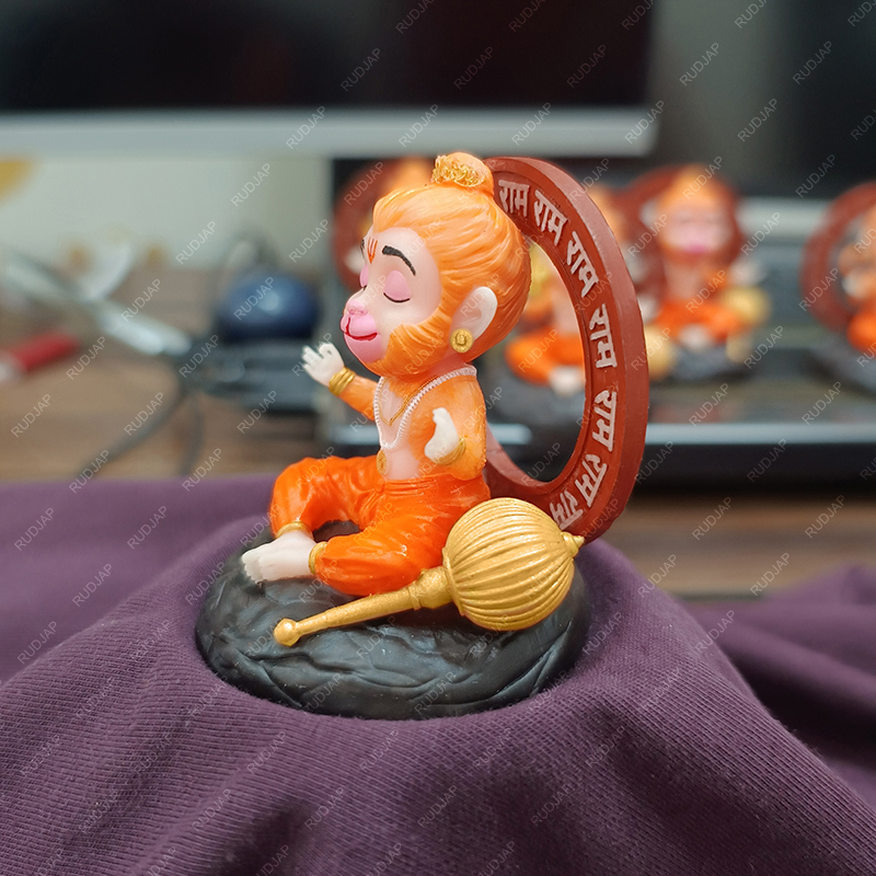 Premium Bal Hanuman Ji Mini Murtees For Car dashboard idols