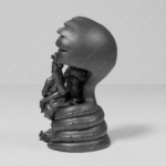 Narsingh Bhagwan with Goddess Lakshmi